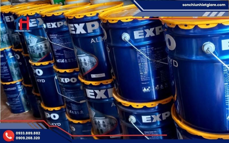 Bảng Màu Sơn Dầu Expo được thiết kế đa dạng với nhiều gam màu từ cơ bản đến nâng cao