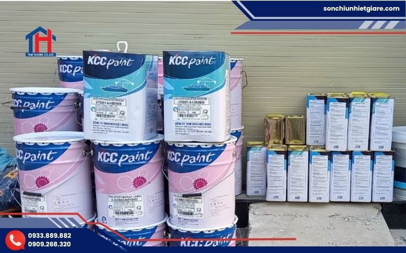 Sơn KCC là dòng sơn công nghiệp cao cấp có nguồn gốc từ Hàn Quốc