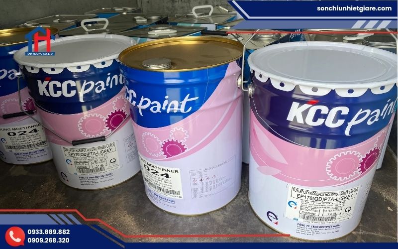 Báo giá sơn KCC tại TPHCM phụ thuộc vào nhiều yếu tố