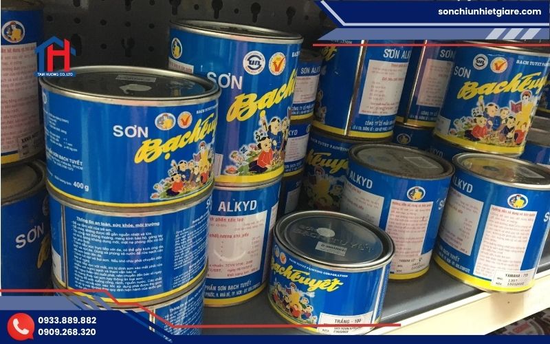 Mua Sơn Dầu Bạch Tuyết chính hãng tại Đại lý Tâm Hương