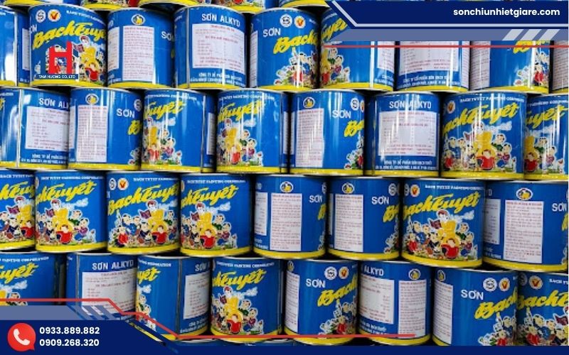 Sơn chống gỉ Bạch Tuyết 3kg