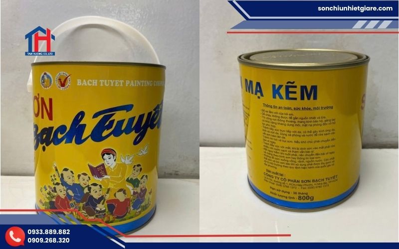 Sơn Bạch Tuyết mạ kẽm sở hữu nhiều ưu điểm nổi bật