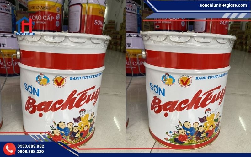 Sơn Bạch Tuyết có khả năng chống gỉ tốt