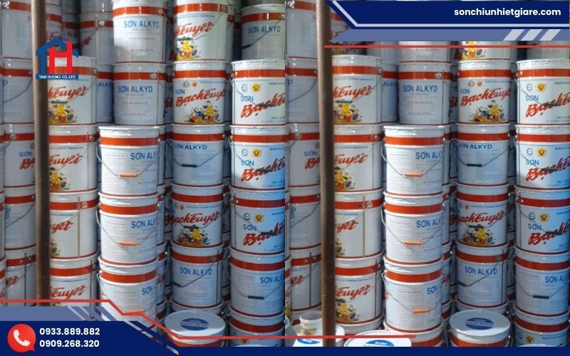 Sơn Bạch Tuyết giúp bảo vệ máy móc và thiết bị kim loại