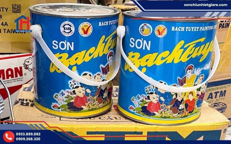 Sơn Chống Rỉ Bạch Tuyết 3Kg là dòng sơn lót chống rỉ chuyên dụng dành cho bề mặt kim loại