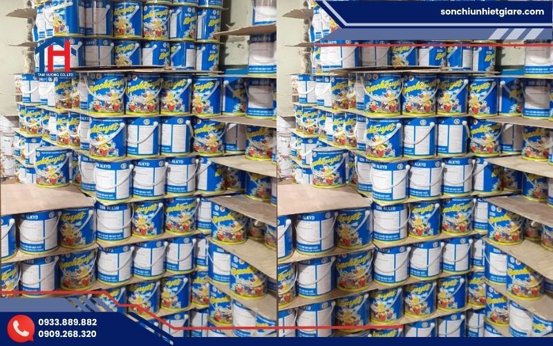 Mua Sơn Chống Rỉ Bạch Tuyết 3Kg chính hãng tại Đại lý Tâm Hương