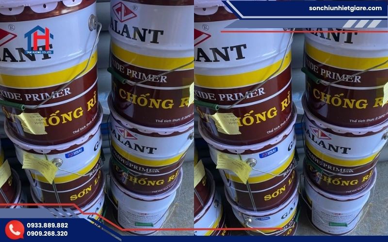 Sơn chống rỉ Galant là dòng sơn chuyên dụng được thiết kế để bảo vệ bề mặt kim loại