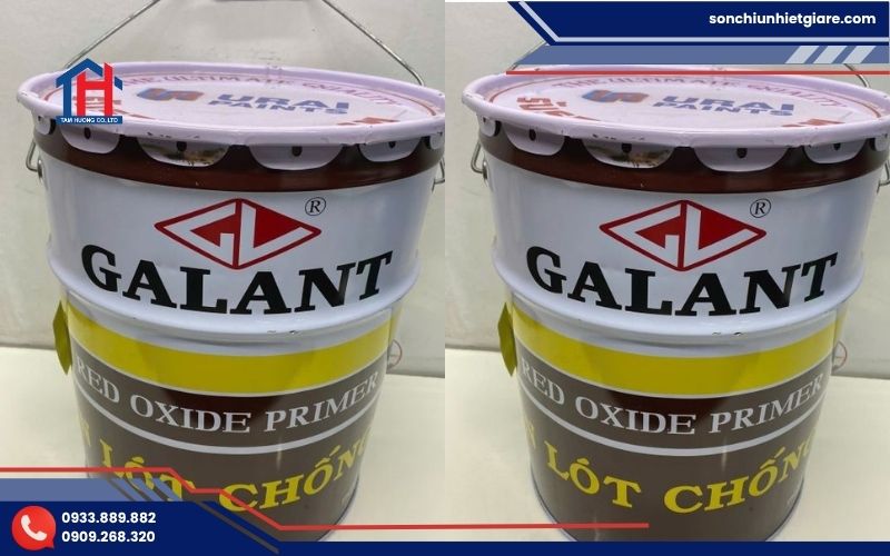 Sơn chống rỉ Galant được ứng dụng rộng rãi trong nhiều hạng mục khác nhau