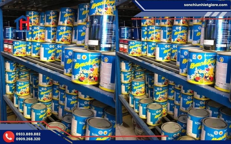 Giá của Sơn Dầu Bạch Tuyết 5kg có thể dao động tùy theo màu sắc, số lượng và đại lý phân phối
