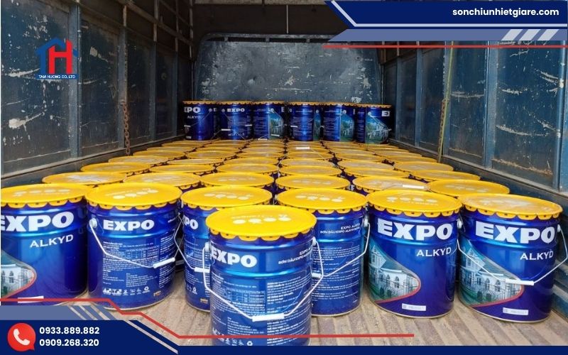 Mua Sơn Dầu Expo 18L chính hãng tại Đại lý Tâm Hương