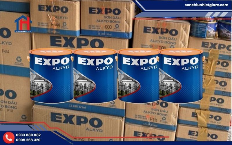 Sơn dầu Expo được ứng dụng trong nhiều hạng mục