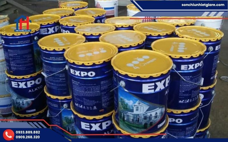 Mua sơn dầu Expo màu xám chính hãng tại Đại lý Tâm Hương