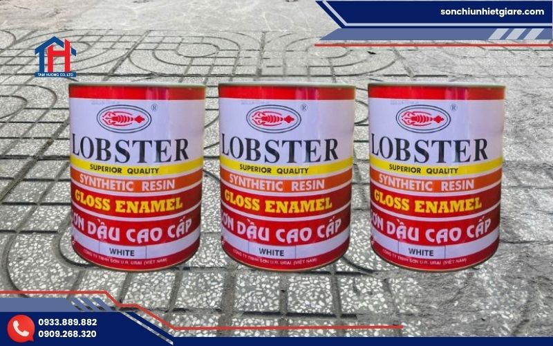 Sơn dầu Lobster màu trắng được ưa chuộng không chỉ vì tính ứng dụng cao mà còn nhờ những ưu điểm vượt trội