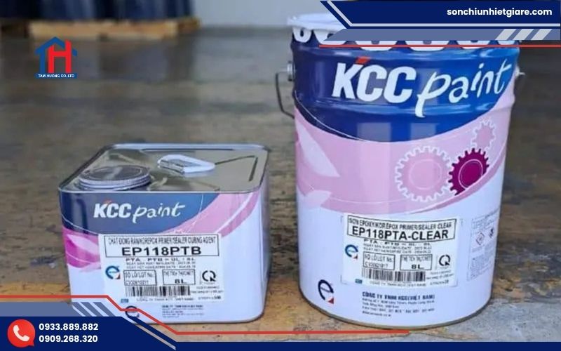 Sơn EP118PTA Clear được phát triển dựa trên công nghệ nhựa Epoxy kết hợp với hệ đóng rắn amid