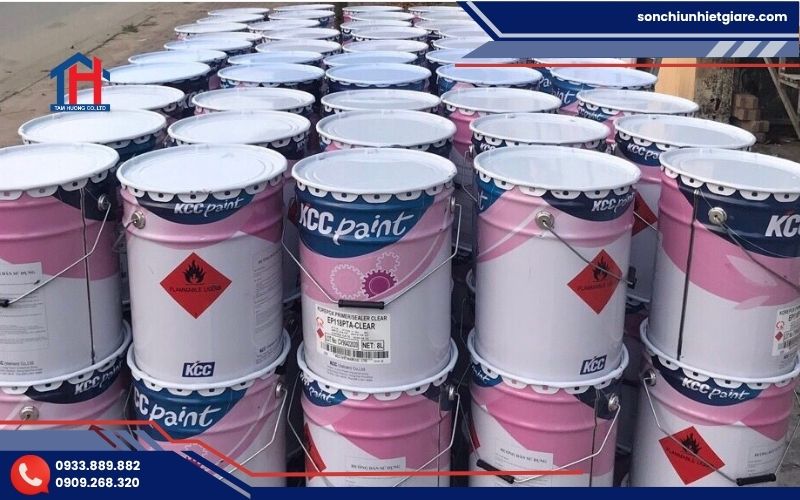Sơn Epoxy KCC được ứng dụng rộng rãi trong nhiều lĩnh vực