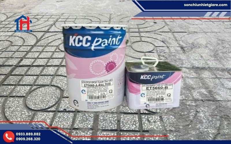 Sơn Epoxy KCC ET5660 là dòng sơn epoxy hai thành phần cao cấp
