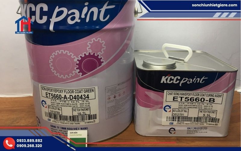Sơn ET5660 A D40434 là dòng sơn phủ epoxy 2 thành phần, được sản xuất theo công nghệ tiêu chuẩn Hàn Quốc