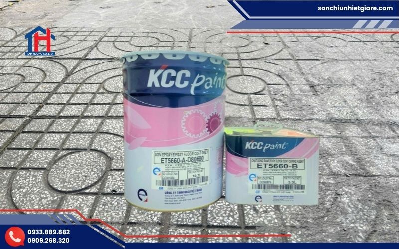 Sơn ET5660 A D80680 là dòng sơn epoxy hai thành phần thuộc hệ sơn phủ hoàn thiện (topcoat)