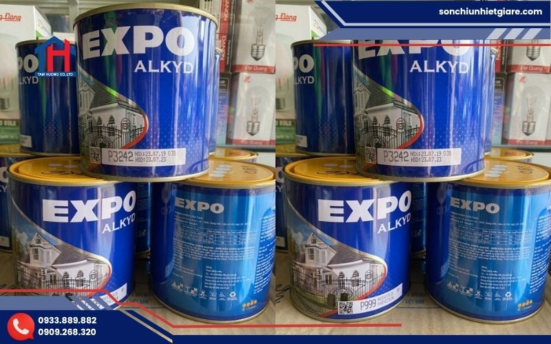 Một trong những ưu điểm lớn nhất của sơn Expo Alkyd chính là khả năng thi công cực kỳ đơn giản