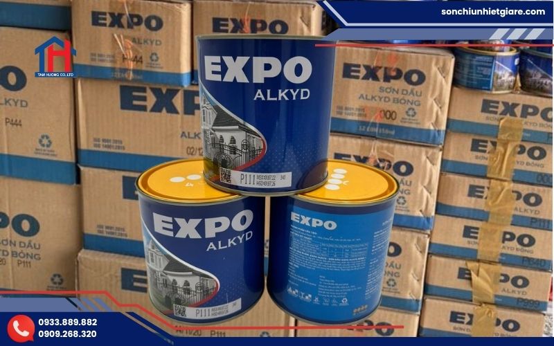 Sơn Expo màu vàng là dòng sơn dầu cao cấp với tông màu vàng đặc trưng