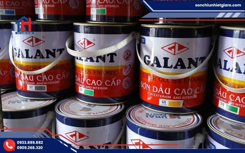 Sơn Galant chính hãng được ứng dụng rộng rãi nhờ tính linh hoạt cao