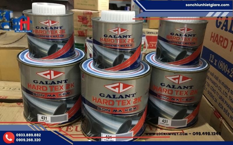 Sơn Galant Hard TEX 2K là dòng sơn 2 thành phần cao cấp