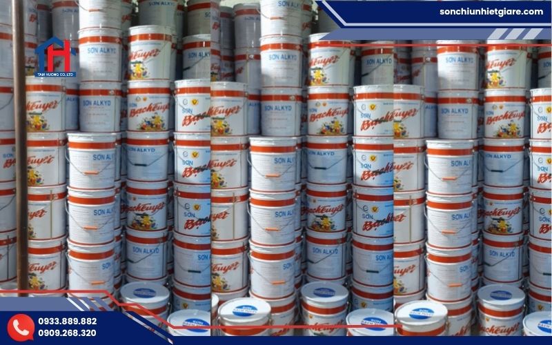 Các yếu tố ảnh hưởng đến bảng giá sơn Bạch Tuyết