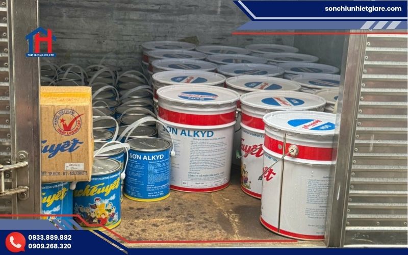 Mua sơn Bạch Tuyết giá tốt tại Đại lý Tâm Hương