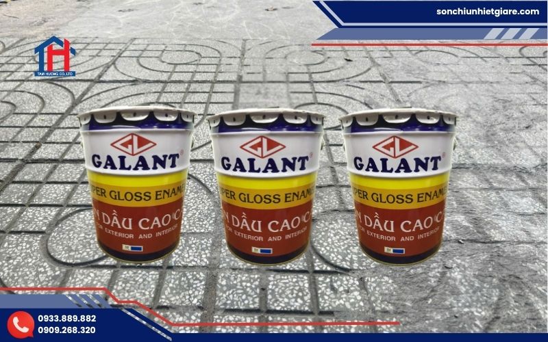 Sơn dầu Galant là dòng sơn gốc alkyd (dầu)