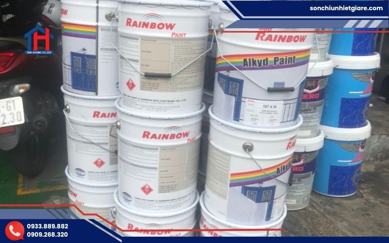 Các dòng sơn dầu Rainbow phổ biến hiện nay