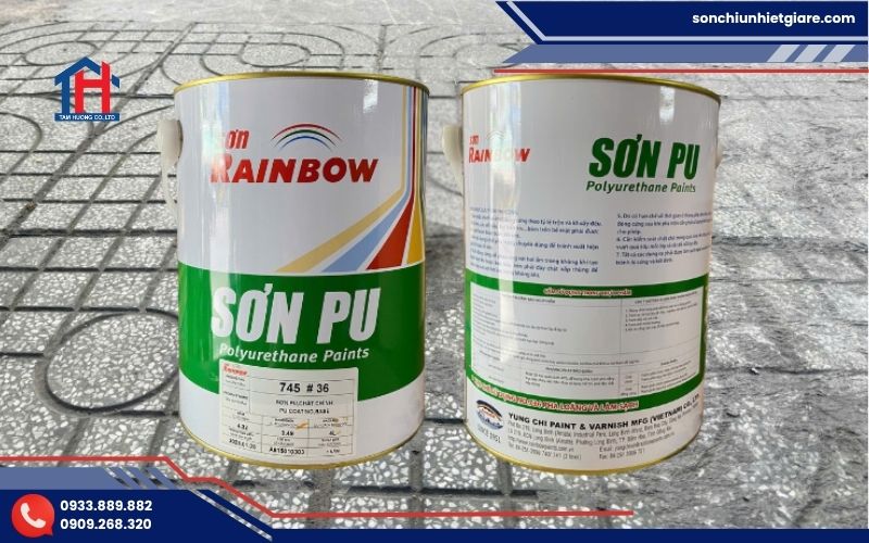 Sơn PU Rainbow là dòng sơn phủ cao cấp thuộc hệ sơn Polyurethane