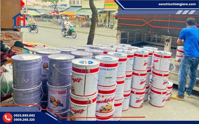Mua sơn bạch tuyết giá tốt tại Đại lý Tâm Hương