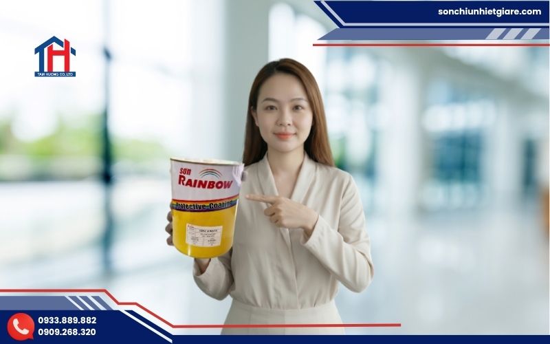 Mua sơn chịu nhiệt Rainbow chính hãng tại Đại lý Tâm Hương