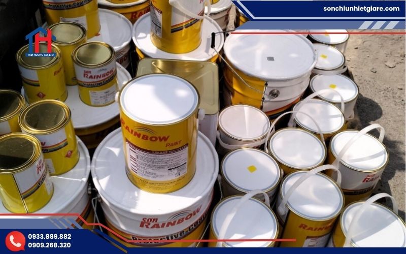Có nhiều yếu tố ảnh hưởng đến giá sơn giao thông Rainbow 1801