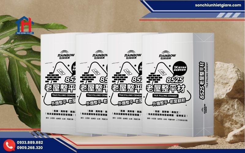 Mua xi măng trát gạch Rainbow 8525 giá tốt tại Đại lý Tâm Hương