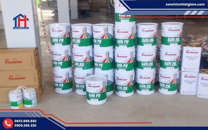Mua sơn PU Rainbow uy tín, giá tốt tại Đại lý Tâm Hương