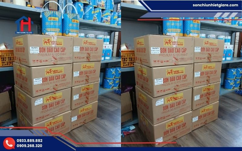 Đại lý Tâm Hương - nhà phân phối sơn Nero tại TPHCM uy tín