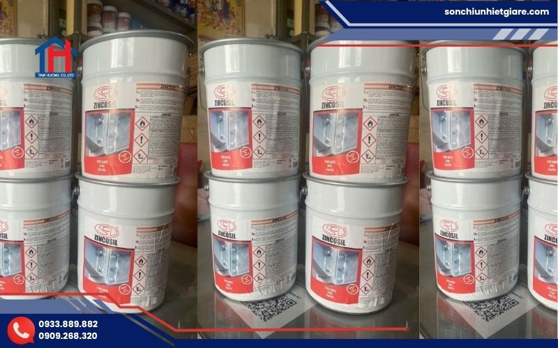 Sơn kẽm lạnh Zincosil Sfuso