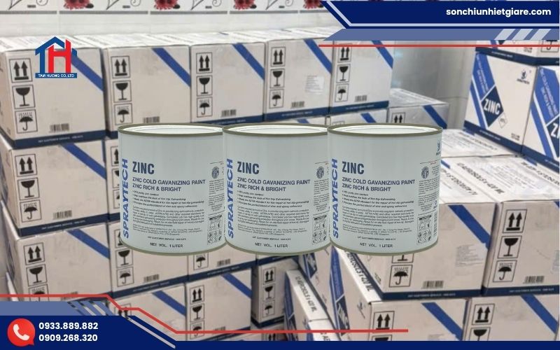 Ưu điểm nổi bật của sơn kẽm lạnh ZINC trong công nghiệp nặng