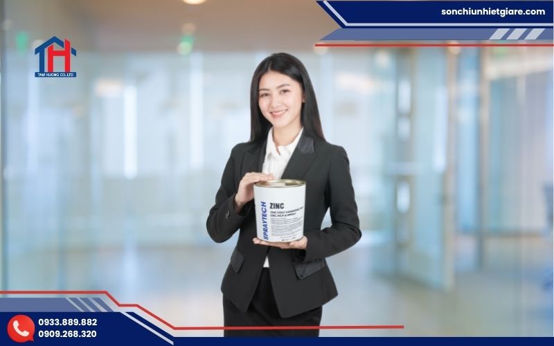 Mua sơn kẽm lạnh ZINC chính hãng tại Đại lý Tâm Hương