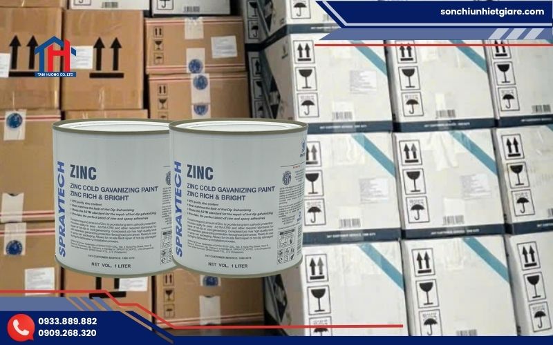 Mua sơn mạ kẽm lạnh Spraytech chính hãng tại Đại lý Tâm Hương