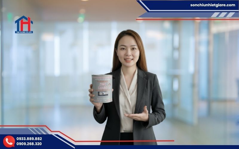 Mua Sơn mạ kẽm lạnh ZG400 chính hãng, giá tốt tại Đại lý Tâm Hương