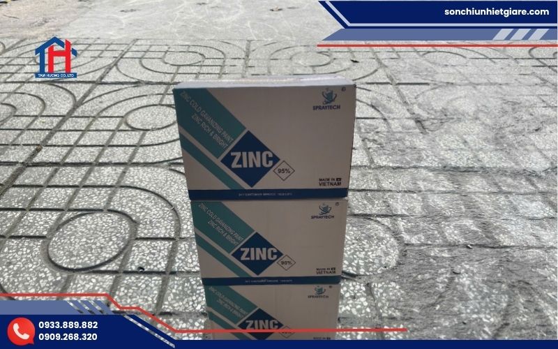 Đánh giá độ bền thực tế của Sơn mạ kẽm lạnh Zinc Spraytech