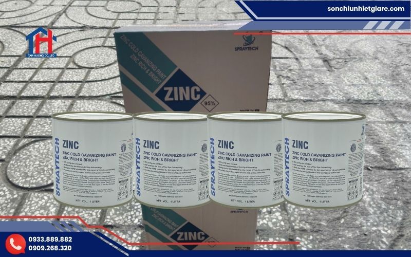 Đánh giá độ bền thực tế của Sơn mạ kẽm lạnh Zinc Spraytech
