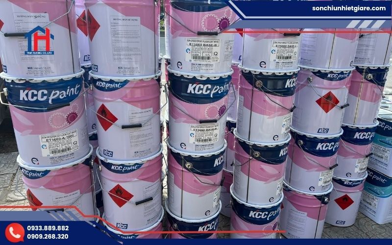 Sơn nền nhà xưởng KCC