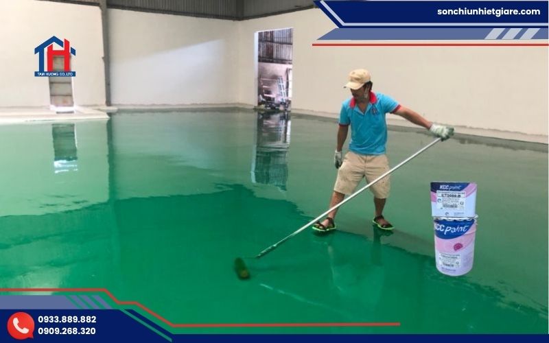 Lựa chọn đúng từng dòng sơn để đảm bảo thi công sơn sàn nhà xưởng KCC đạt chuẩn
