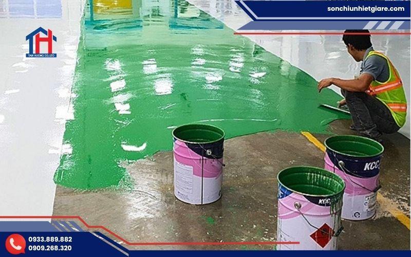 Lựa chọn đúng từng dòng sơn để đảm bảo thi công sơn sàn nhà xưởng KCC đạt chuẩn