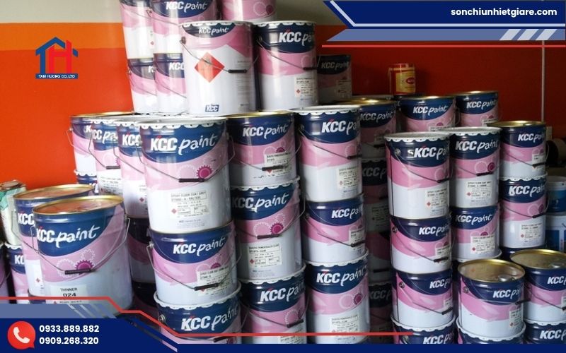 Mua sơn sàn nhà xưởng KCC chính hãng tại Đại lý Tâm Hương