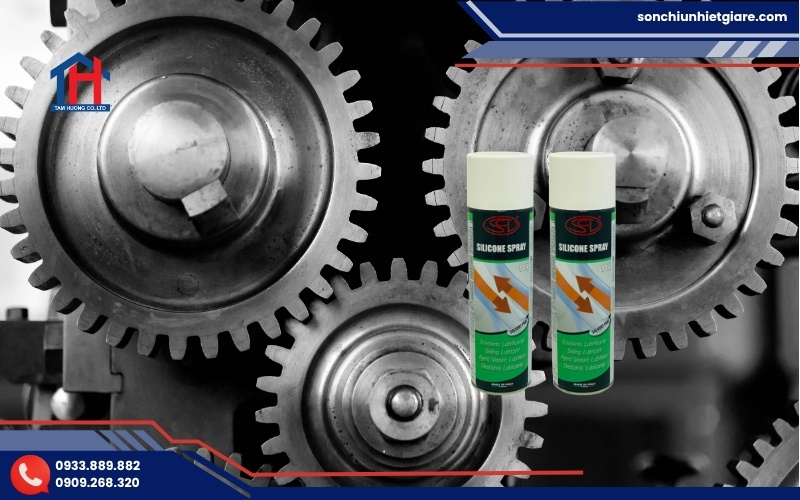 Ứng dụng của dầu bôi trơn Silicone Spray