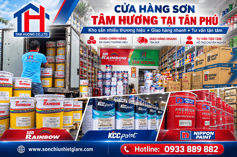 Cửa hàng Sơn Tâm Hương tại Tân Phú